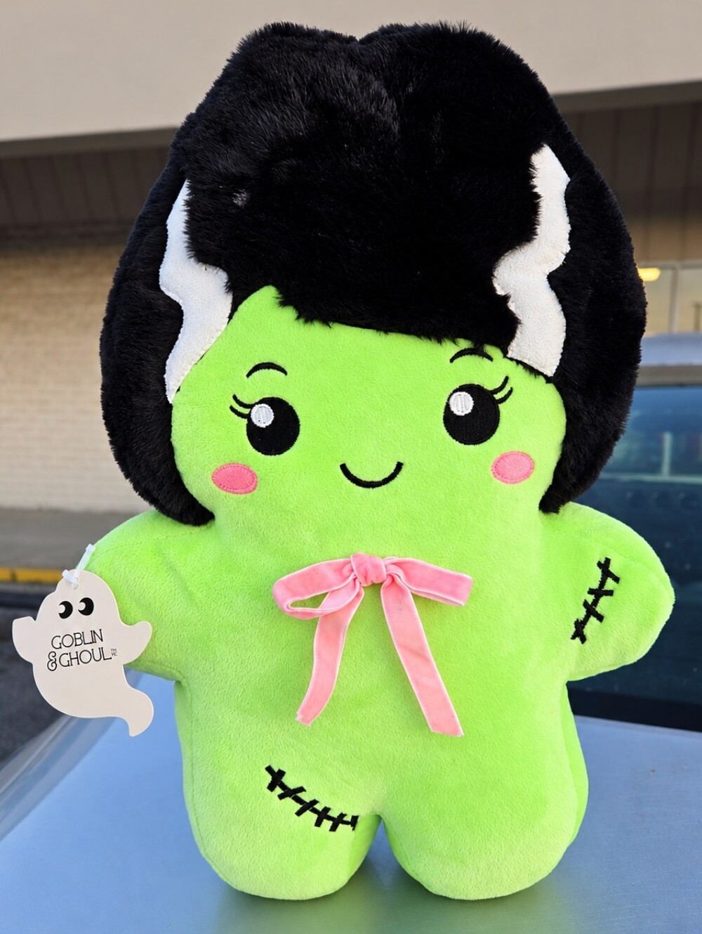 Goblin & Ghoul Bride of Frankenstein Weighted Plush Stuffed Animal Halloween